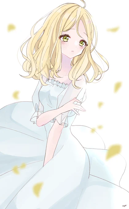 マリちゃんの切なげな表情は絵になるね 