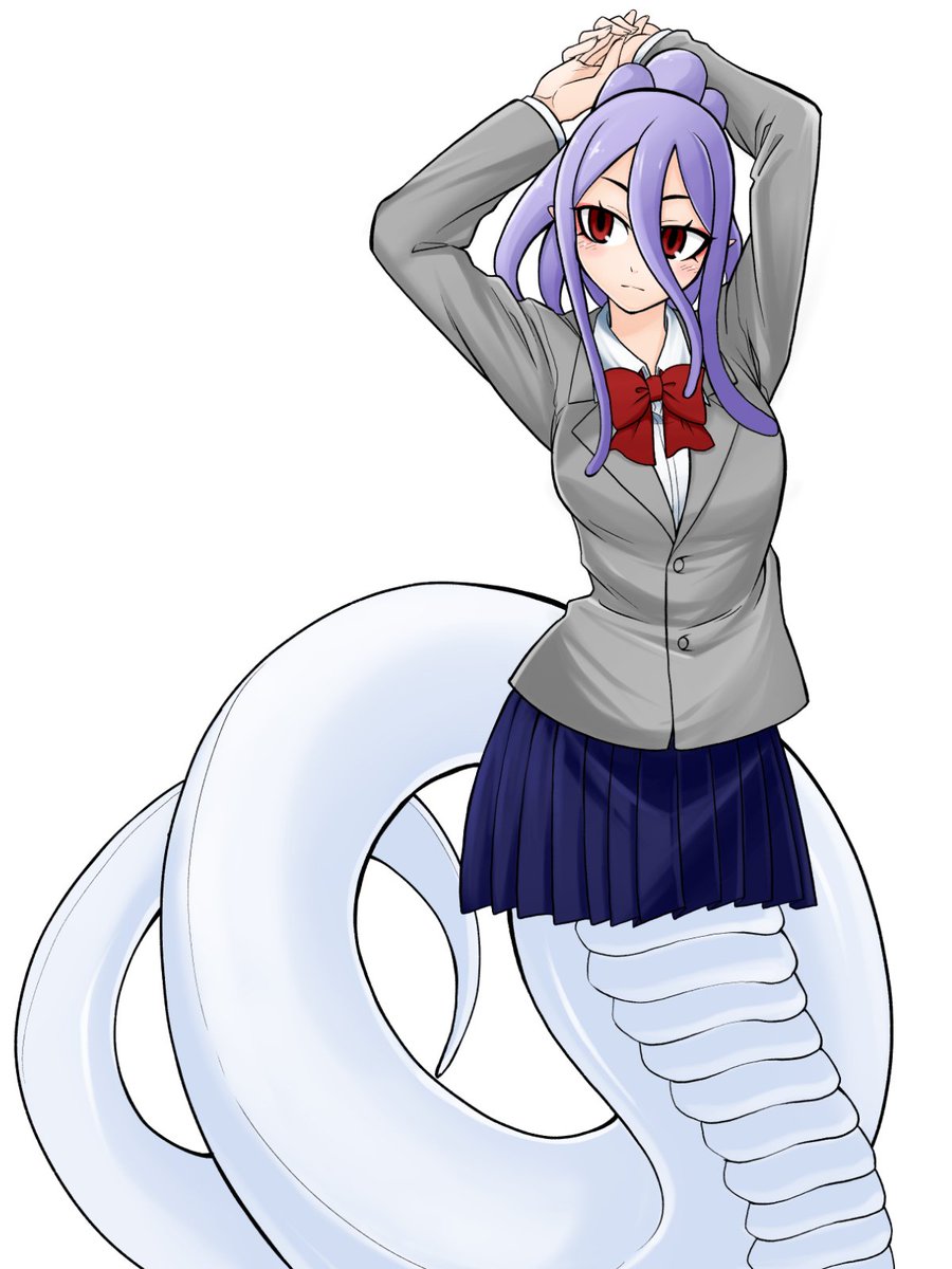 お題箱から 濡れ女 先生では とかのツッコミは なしで 人外娘 ほりかわけぇすけのイラスト