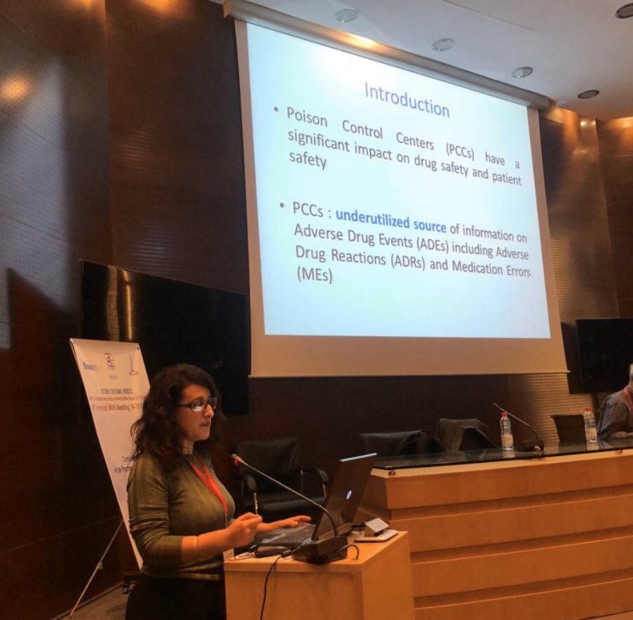 sefiani_houda's tweet image. During the 14th Annual IMSN Meeting, Dr @HananeChaoui2 shared the Moroccan poison control center experience on collecting and managing medication errors. #patientsafety #medicationerror #CAPM #Rabat