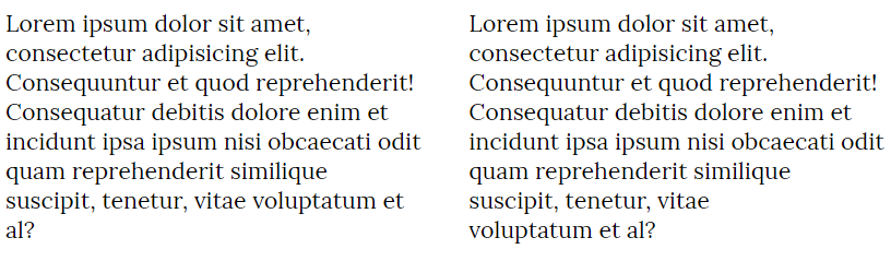 mafu_d's tweet photo. Need to get rid of those pesky orphaned words at the end of sentences? I've made a library for that. https://t.co/c3x5PcNpvC #javascript #webdevelopment #html https://t.co/T6dX2FlErk