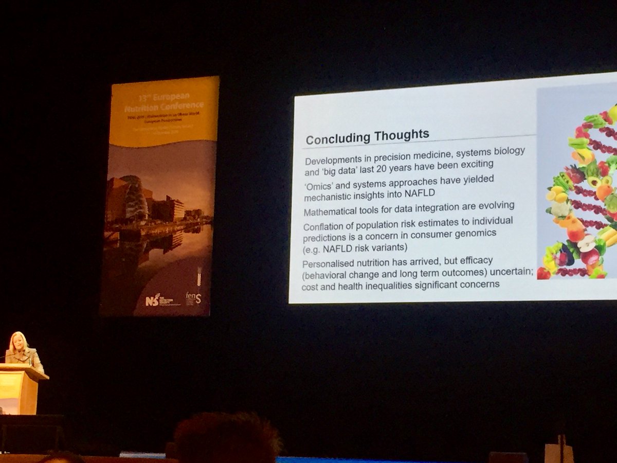 @TheMooreLab summarises: #PersonalisedNutrition has arrived, but it’s effectiveness and who stands to benefit is yet to be seen. #FENS2019