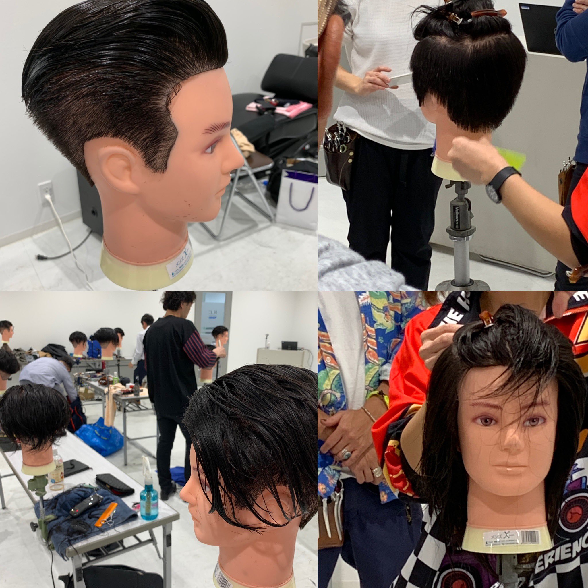 تويتر Hair Make Crear ヘアーメイク クレアール على تويتر 先日は講習会 名古屋 愛知 ショートカット 骨格補正 美容師 メンズ 小顔 小顔メイク イルミナカラー ボブ スパ 美容院 くせ毛 髪質改善 写真好きな人と繋がりたい おしゃれさんと繋がりたい Mac 太田