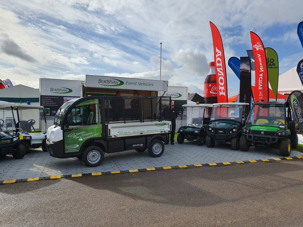 Bradshaw_EV's tweet image. First day of @TheShowmansShow, come and visit us on Stand 210, Avenue C for all your vehicle hire requirements  #eventvehicles