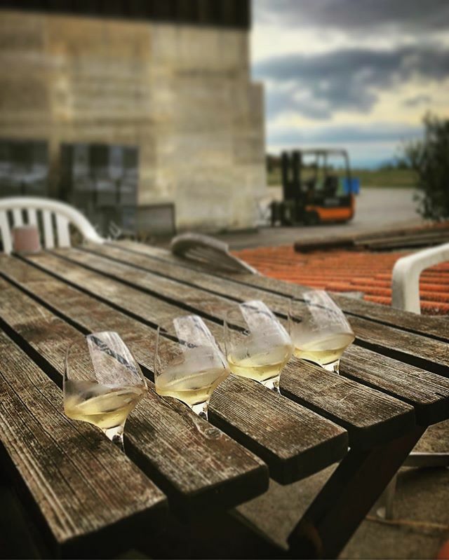 Imbibeologist's tweet photo. When it’s just too windy to pour your bubbles normally!!! 🥂🍾🥂 @ruinart https://t.co/fjJxH472he https://t.co/jgOAJFDERT