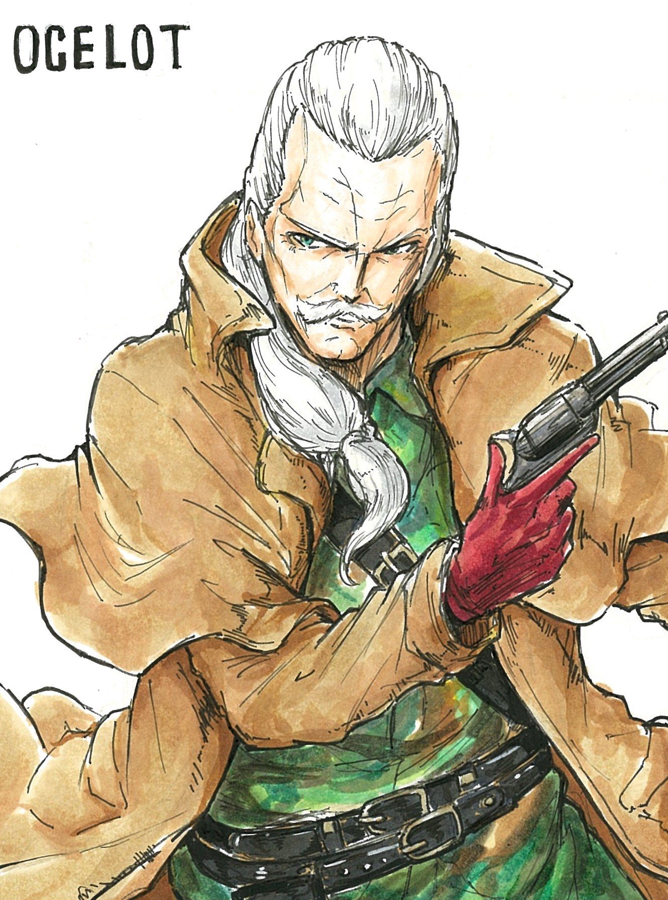 レイン リボルバー オセロット Metalgearsolid Mgs レイン リボルバー オセロット Metalgearsolid Mgs