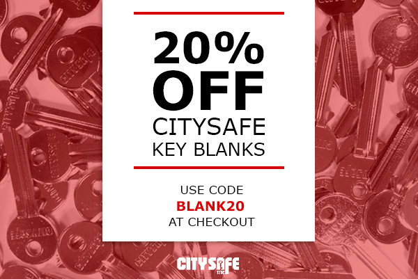 CITYSAFEUKSALES's tweet photo. There's 20% off CitySafe key blanks at https://t.co/mc6lItd2fh! Shop now: https://t.co/SDSJ4md9m9 https://t.co/22ZgL7jeFC