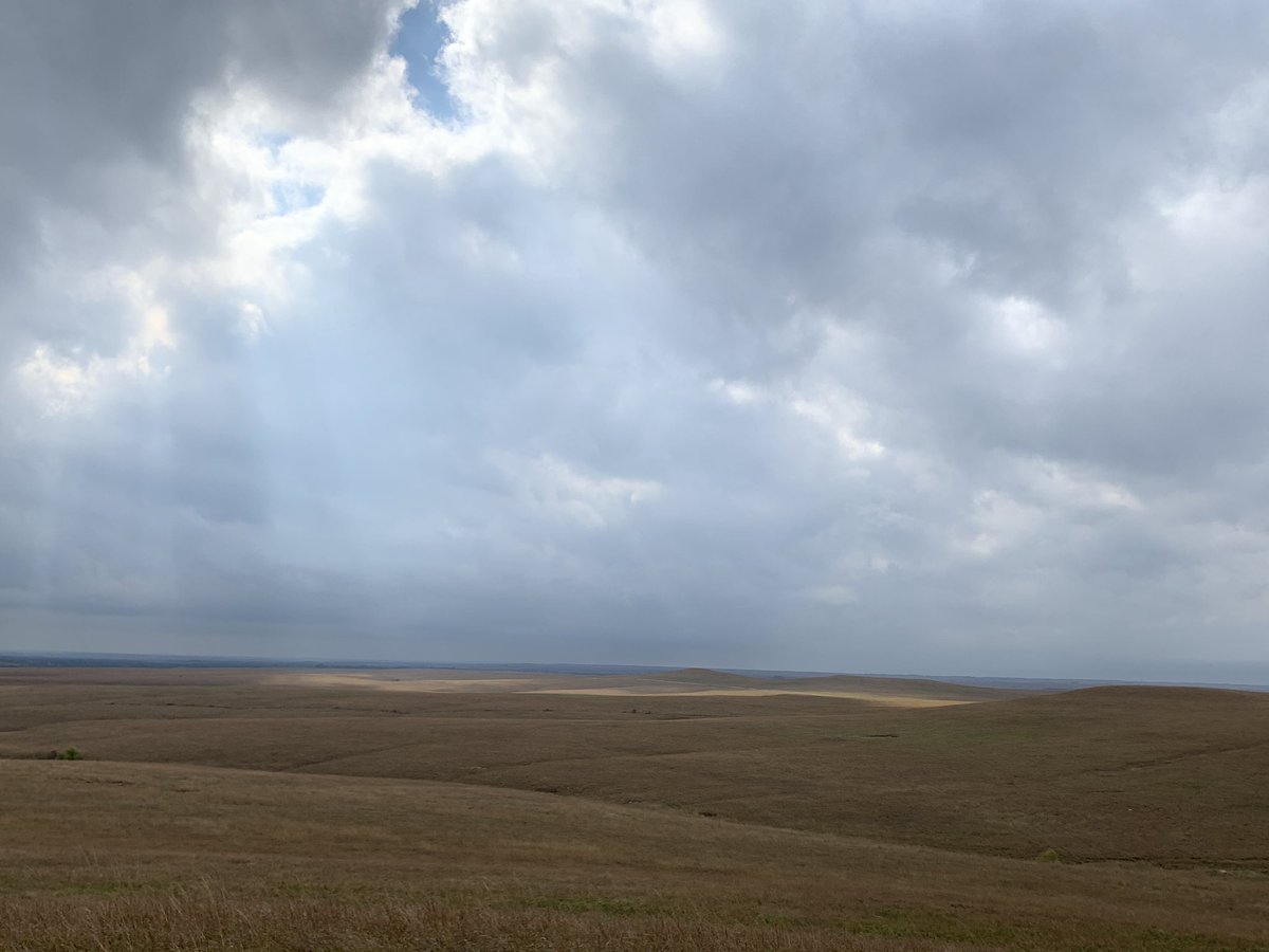 OneDelightfulL's tweet image. If given the chance, you need to feel the wind on your face and watch the sun’s rays move over the land at the Tallgrass #Prairie National Reserve. 🌾 Book a bus tour to learn the land’s history that settlers chose to make a life on! #Kansas #NoPlaceLikeKansas @NatlParkService