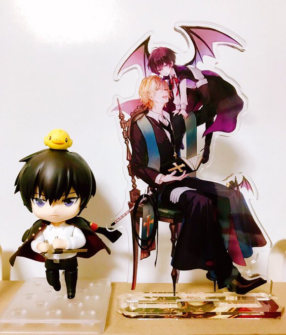 今回の戦利品のアクスタが可愛くて最高で幸せが過ぎる 