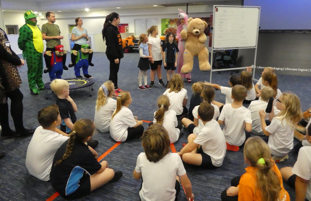 Thanks to <a href="/MiddlethorpePri/">Middlethorpe Primary</a> <a href="/Year3middletho1/">Year3@middlethorpeprimary</a> for joining in our Ultimate Bounce-athon - well done to Maggie and team who won the bounce assault course! All for <a href="/HelpStAndrews/">St Andrew's Hospice</a>
Donations at lnkd.in/gH3HNWi
#fundraiser #funandfitness #PElesson