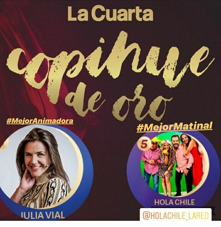 390Joev's tweet photo. #HolaChileDe8A12 hola🇨🇱
👉#mejormatinal #vota5 @JuliaVialTV
👉#MejorAnimadora
👉#vote6 @edodelaiglesia @tv_german @otonroberts @vanesaborghi @GralTapia @LibardoBuitrago @fischerrojas @alebanchieri @bell_black @CisJeanette @Cr1655 @Giselalagos5 @ClaudiaOrdene @veronica196307 https://t.co/O2GNp2nJBX