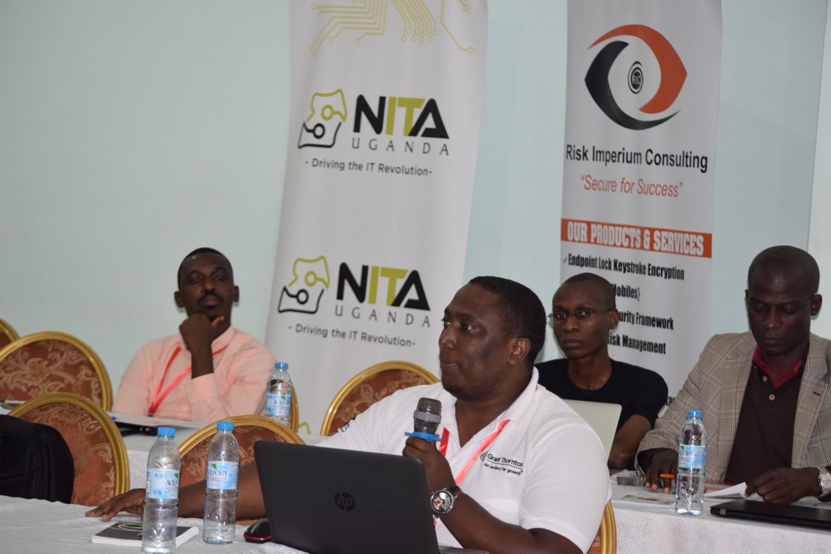 forensicsIFIS's tweet photo. #csrm19 The Big Data in cyber security insights you have shared are essential for all politicians and our CEOs to inform IT strategy Agenda @NITAUganda1 @summitcltd @UAPUganda @GtUganda @minetuganda @ntvuganda https://t.co/AqWpNqu8aO