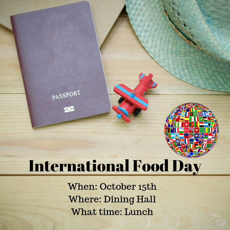 tsudining's tweet photo. Grab your passports, we are going on a trip for lunch! Every station at the Dining Hall will be representing a different country for International Food Day. ✈️🌐🗺️🛂#letsgoonatrip #packyourbags #internationalfoodday https://t.co/9wIuTEtTvz