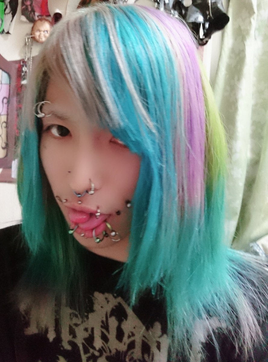 蛍光ヘアマニキュア Ancels Maji Color Maji Color Twitter