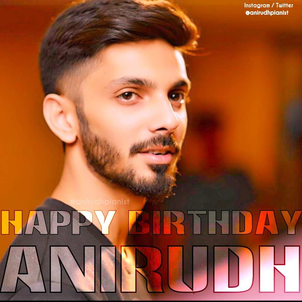 vaamatwinkle's tweet photo. HAPPY BIRTHDAY, @anirudhofficial ❤💕May You Achieve All Your Dreams.😄
Pc : pk_views https://t.co/LQDalTwurX