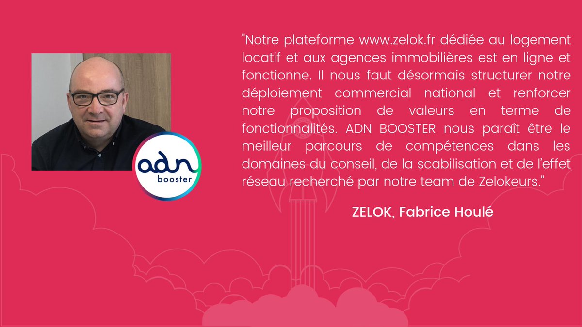 Après l'#InnovationWeek où l'équipe de <a href="/Zelok_France/">Zelok</a> a pitché lors de la soirée #ADNInnov d' @adnouest, venez partager un bretzel avec <a href="/fabricehoule/">Fabrice Houlé</a> le 15/10 prochain pour découvrir leur solution de gestion locative 100% digitale ! eventbrite.fr/e/billets-soir…
