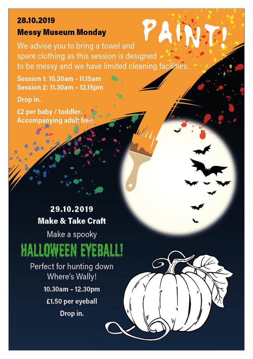 Family Fun this half term! 🎃👻🙀

#wrexham #spooky #halfterm #messymuseum #eyeball #Halloween 

@PlayWrexham <a href="/wrexham/">Wrexham.com</a>c @wrexham <a href="/togetherwrexham/">Together in Wrexham</a> <a href="/whit_herald/">Whitchurch Herald</a> <a href="/leaderlive/">LeaderLive</a> <a href="/EssentialsMAG1/">EssentialsMag</a> <a href="/WrexhamFIS/">Wrexham Family Information Service</a> @MumsnetFlintWxm