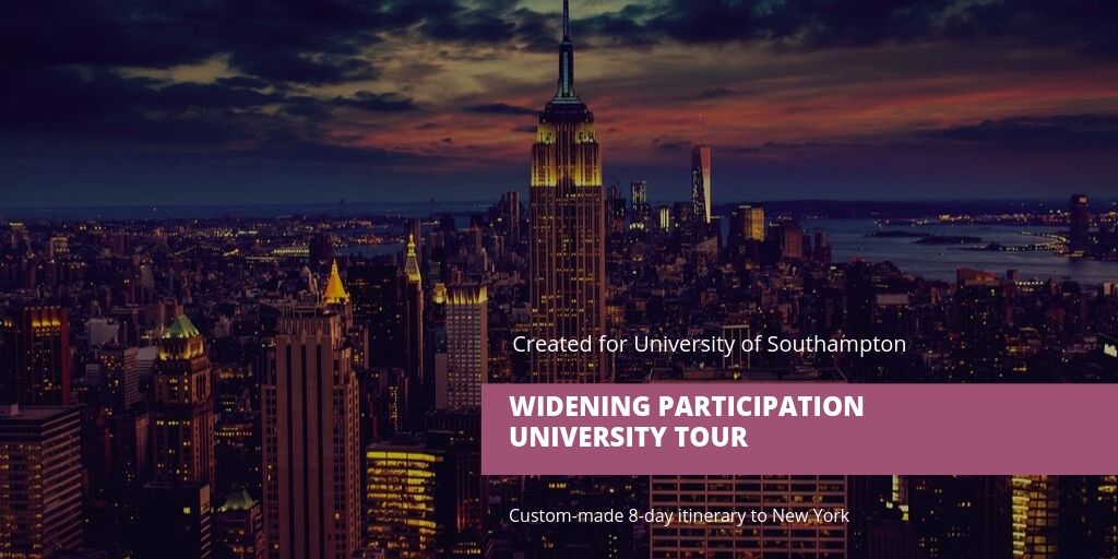 The University of Southampton required a bespoke 8-day travel package that would allow students to gain cultural competences that would improve their future employability prospects. Take a look at their bespoke StudyLink itinerary here: ow.ly/VU8950wxVGX