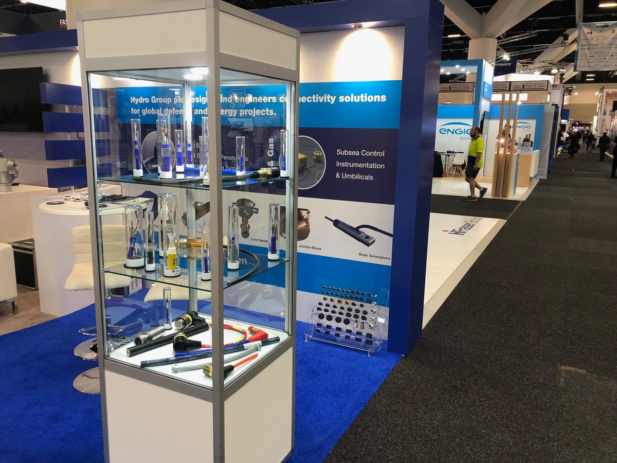 HydroGroupplc's tweet photo. The final day of #Pacific2019 🇦🇺 is nearly upon us.

We're on Stand #3H7 and ready to demonstrate how our range of connectors and cables can benefit your oil &amp; gas or defence project.
.
.
.
#connectinginnovationunderwater #connectivity #subsea #cable #connectors https://t.co/Dbeo6DC4DQ