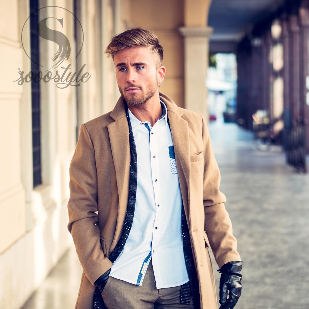 sooostyle's tweet image. Manteau camel et chemise blanche, pour un look élégant et stylé ! Bientôt sur notre marketplace ! #marketplace #lookhomme #lookfemme #mode #fashion
