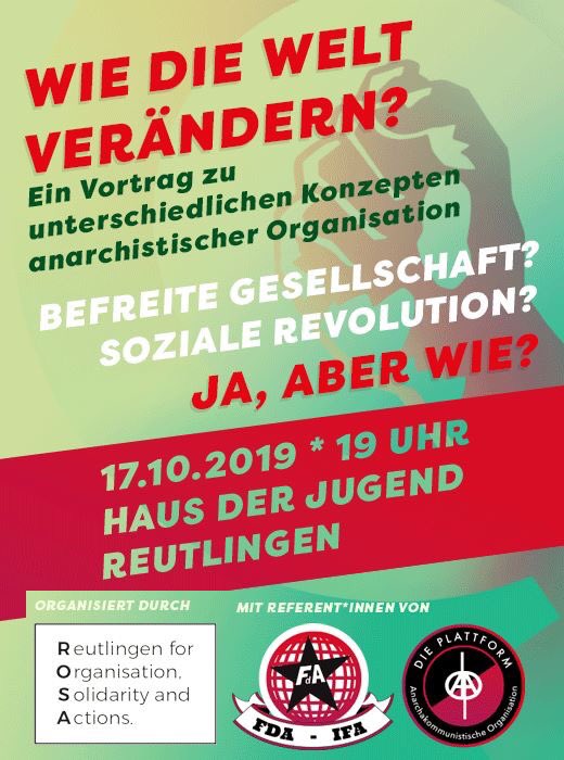 Die Plattform On Twitter 17 Oktober 2019 19 Uhr Haus Der Jugend