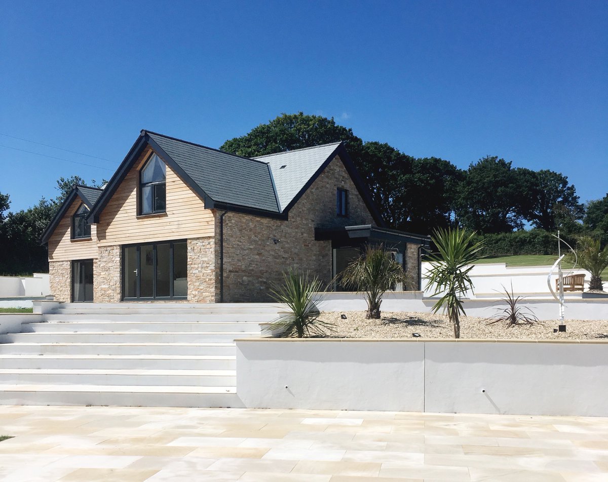 We are pleased to see the completion of this dwelling in Perranwell.  Permission was secured by us to replace a static caravan with this dwelling in 2018.

#planningpermission #newbuild #planningcornwall #architecturecornwall #architectcornwall