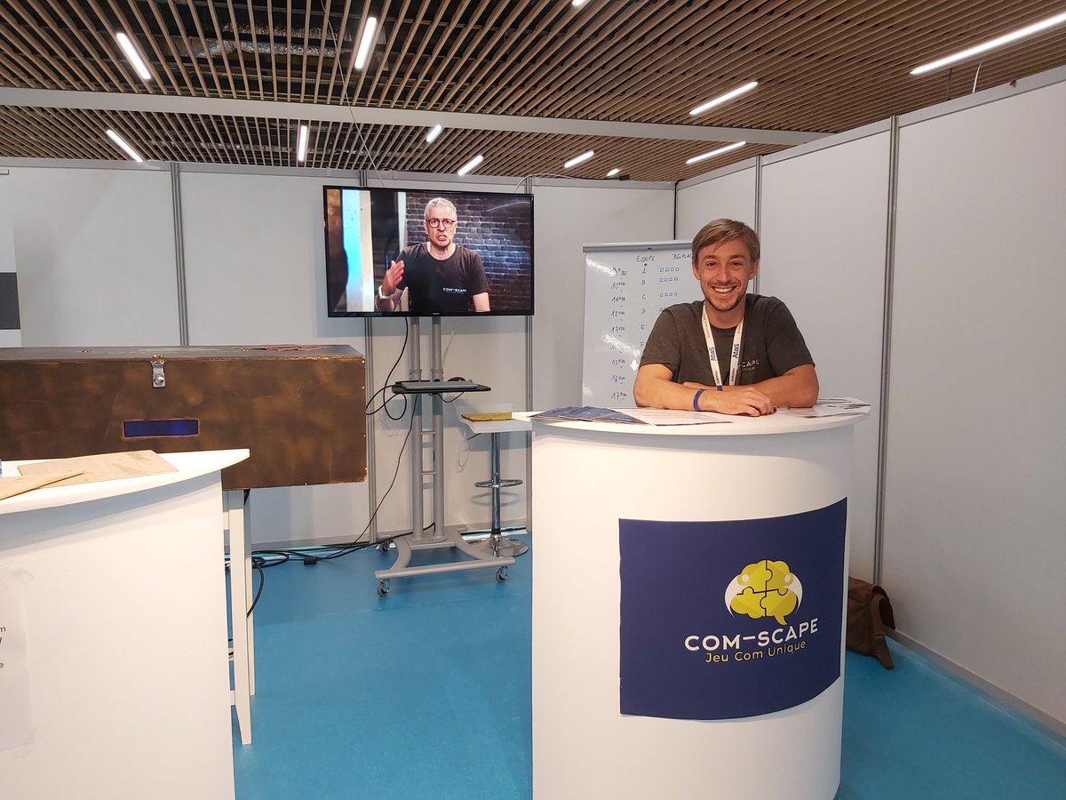 Aujourd'hui, nous vous dévoilons un de nos ateliers à venir tester en équipe !!!

N'oubliez pas de voter pour nous sur l'application ICMASim (rubrique challenge) !

A tout de suite !