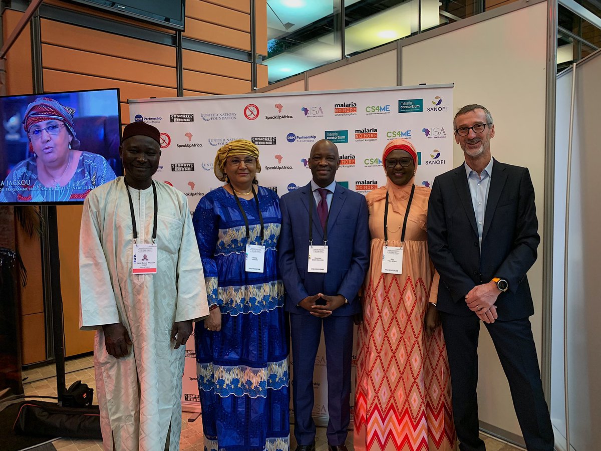 SpeakUpAfrica1's tweet photo. Venez nous rendre visite au #ZeroMalariaVillage où se trouvent tous les champions de la lutte contre le #paludisme présents à la Conférence de reconstitution des ressources du @GlobalFund ! 
#ZeroPaluJeMengage
#StepUpTheFight
@endmalaria 
@SanofiFR 
@NigerPnlp 
@FondationGuri https://t.co/Babv3FjQ19