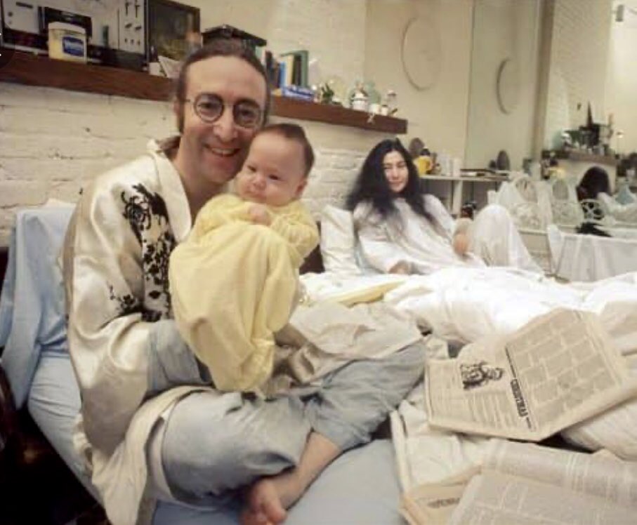 Happy birthday to John and Sean Lennon. 