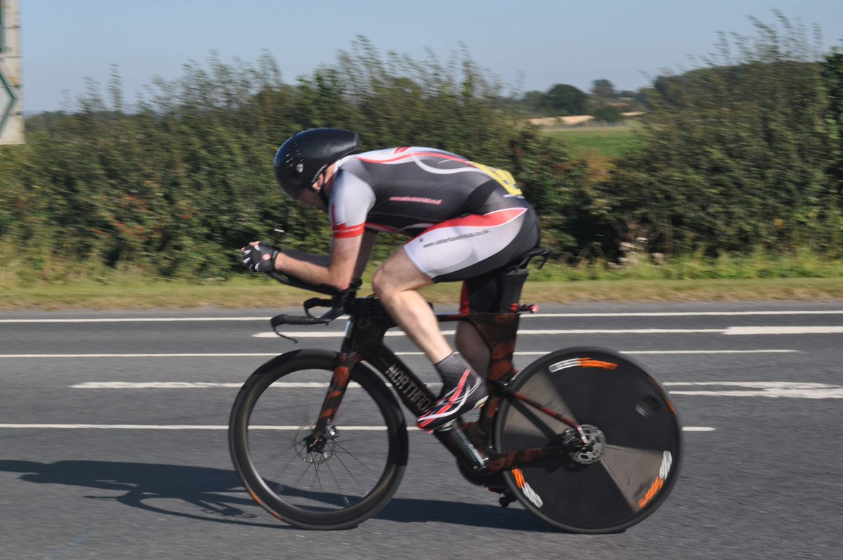 Tricpj's tweet photo. A few shots from my last race of the season on my @NorthRoadCycles Disc TT/Triathlon bike &amp; @CES_Sport wheel set. What a machine the bike is and a pleasure to ride thanks to Andy @PeaksSportsltd. Still a lot of work to do for next year due to my injuries but I will get there :-) https://t.co/YBjMgnkv6n