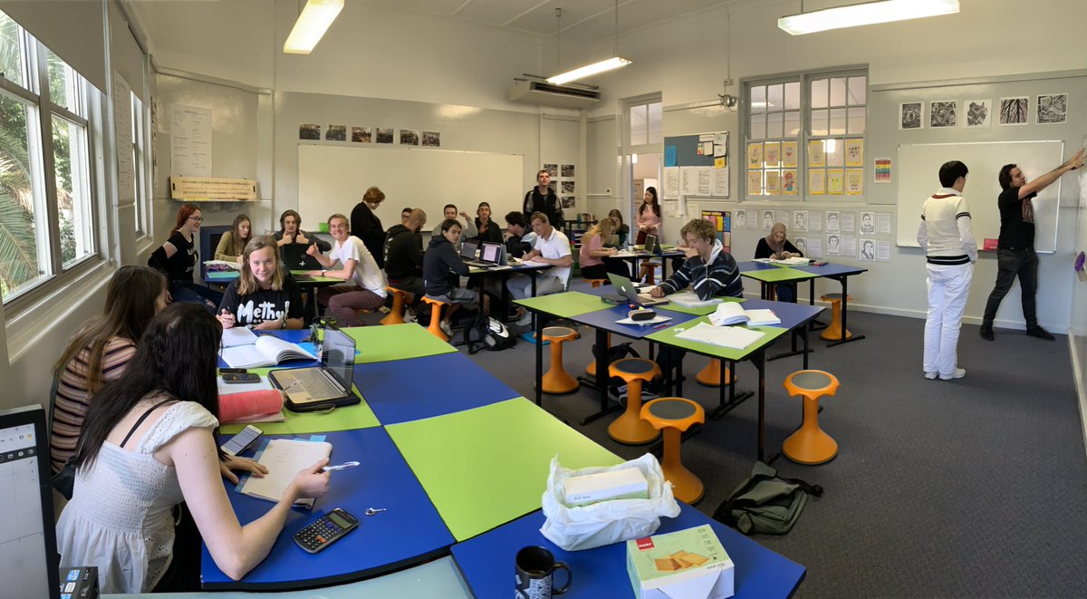 Dedicated maths teachers working alongside our students, preparing together for the upcoming HSC exams