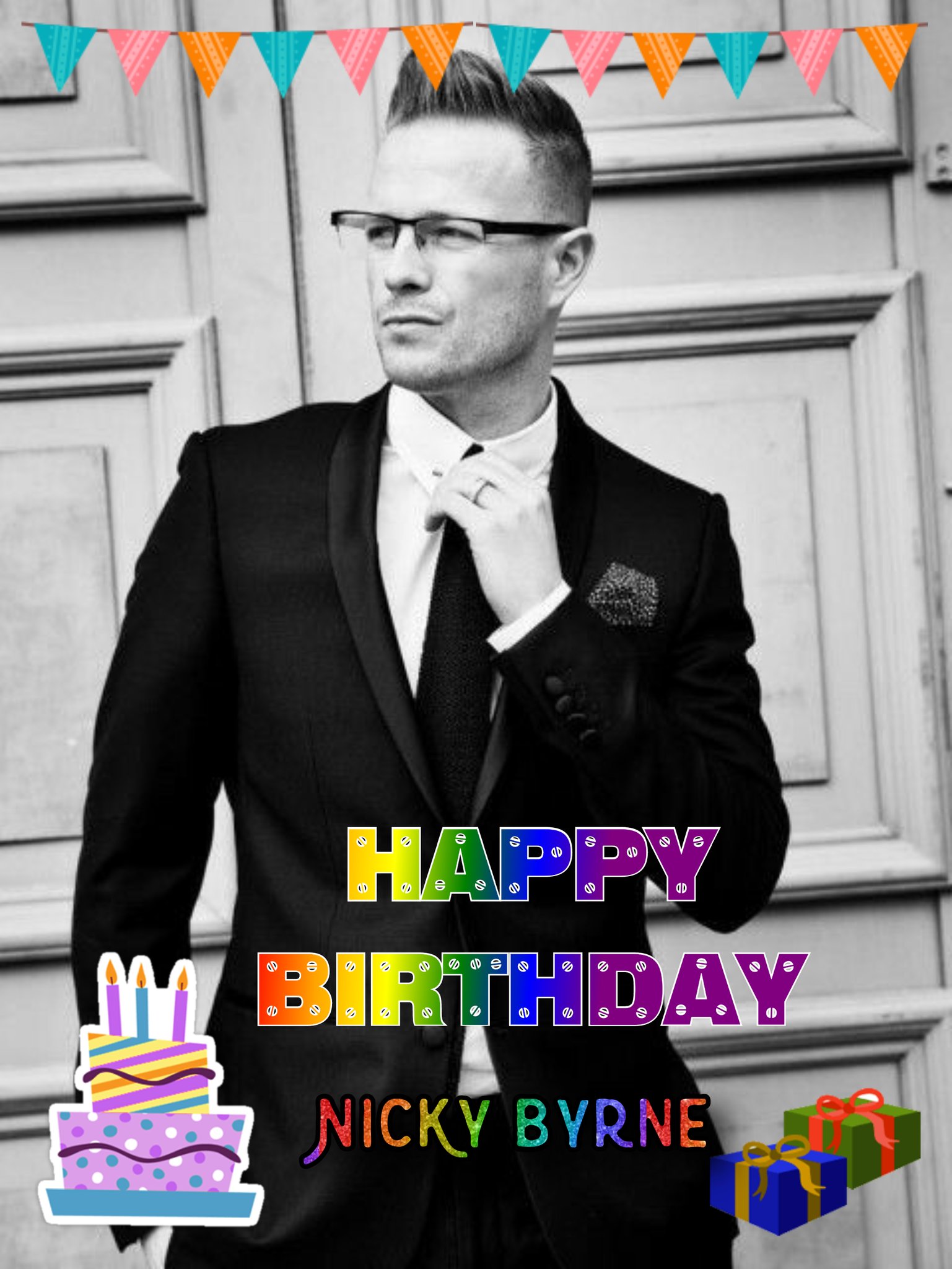 Happy Birthday Mr. Nicky Byrne!      From the Philippines.      