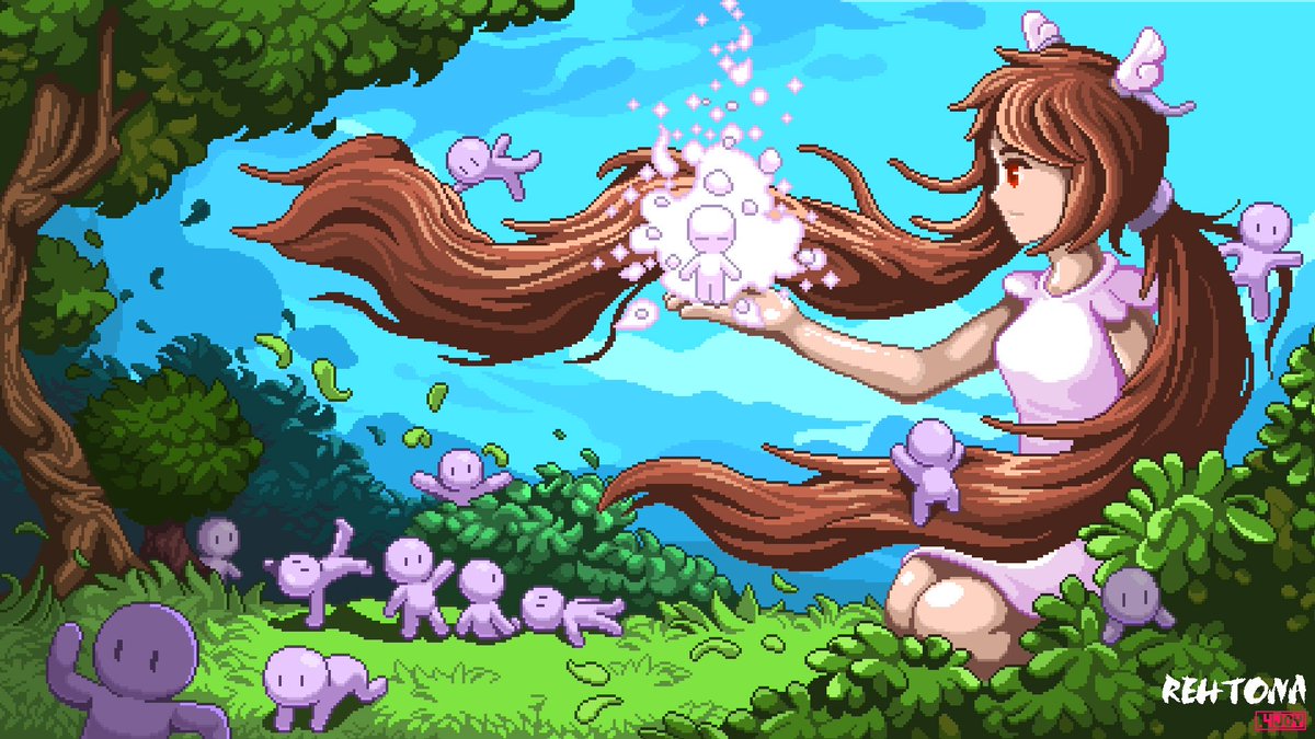 Dot4JoyStudio's tweet photo. 🍂September has passed, what's your new goal in October?🤓🤓
Rehtona in October: https://t.co/1yV3jiXrsM
#October2019 #InternationalLesbianDay #game #gamedev #pixelartist #iOS13 https://t.co/GBeq8S6I5D