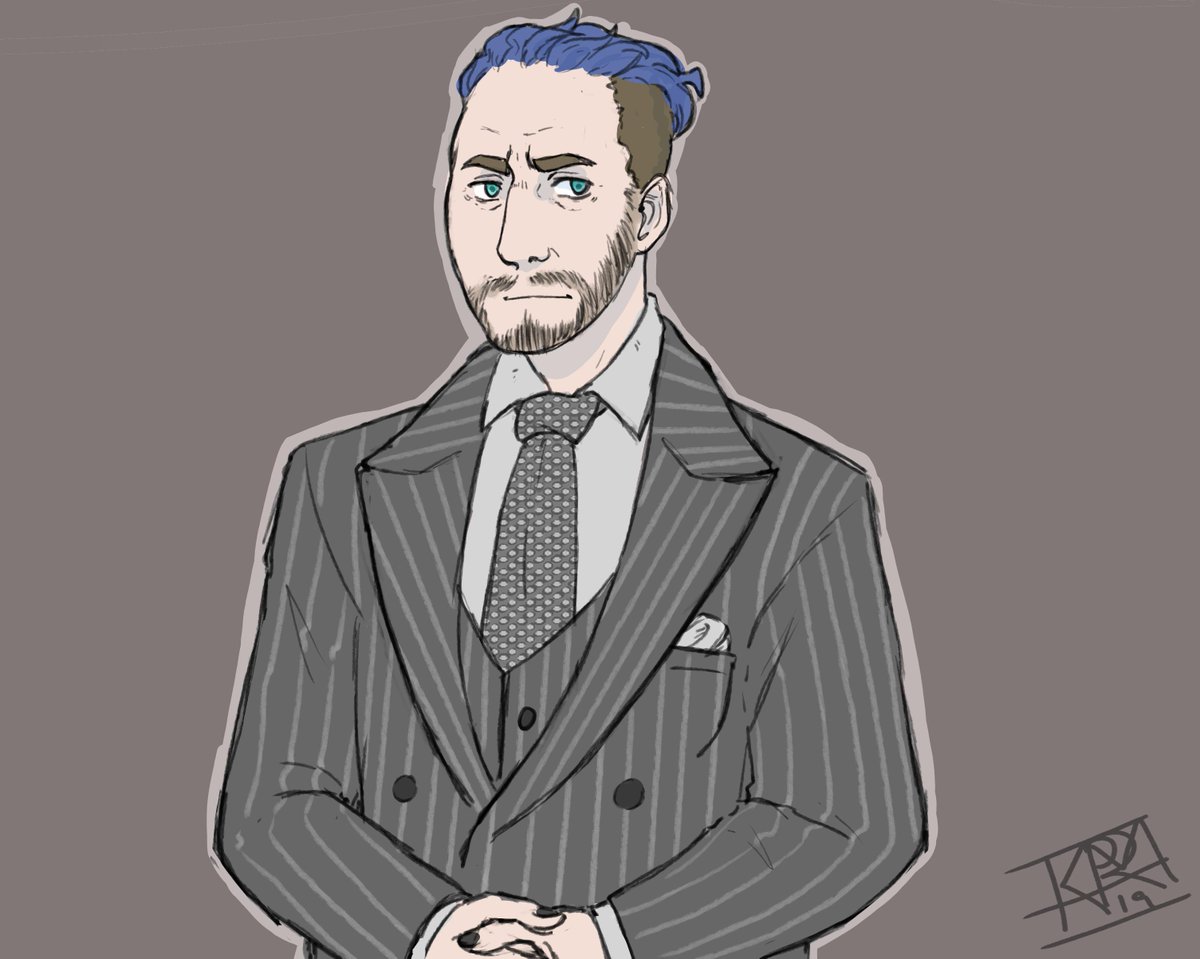 FateBoundKnight's tweet photo. You can blame @metzger_katie for this. And I quote: "I'm listening to Hadestown and just pictured Taliesin playing a raven skull and suit adorned Hades and now you must suffer with me."

I couldn't help myself. 

@executivegoth #hadestown #criticalrole https://t.co/w18pgnWAtl