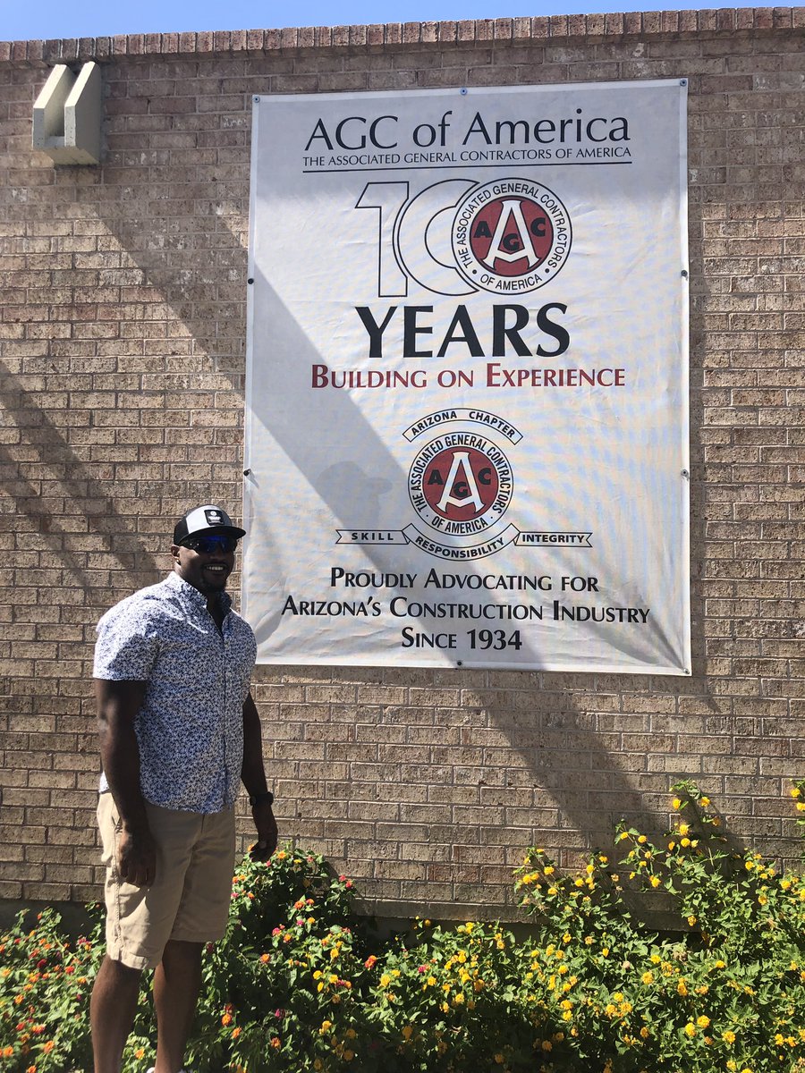 We had such a wonderful night hanging out with <a href="/AZAGC/">Arizona Chapter AGC</a> and our Workforce Development scholarship recipient, Cedric Hickman in Phoenix. #Procore #groundbreak2019