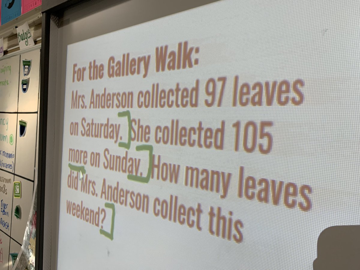 MissMcMannis's tweet photo. My mathematicians used different strategies to solve the same problem. Then, during a #gallerywalk, evaluated which ones they may want to try in the future. #ReynMath @HMSTEAMtigers https://t.co/8eQVlUCdIm