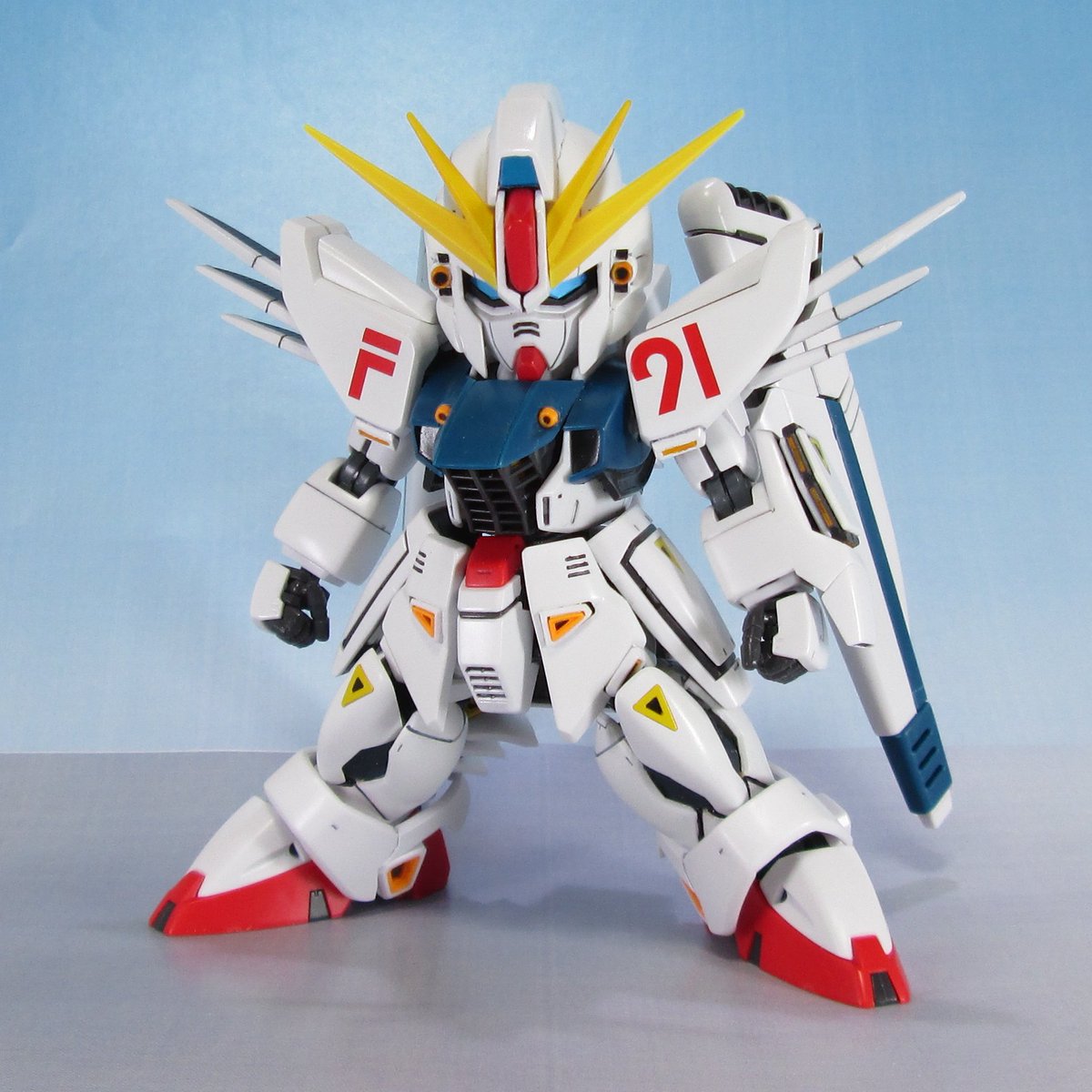 希少 限定版 元祖ＳＤガンダム ガンダムＦ９１ Yahoo!オークション - レア 希少 元祖SDガンダム 77 ガンダムF91