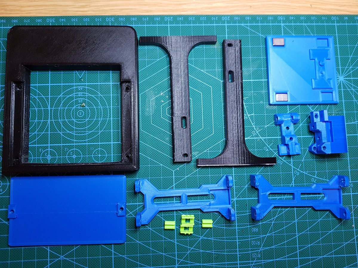 peedee2008's tweet image. CS: working on #diy mini CNC Laser Engraver part 1: #3Dprinted frame &amp;amp; salvaged stepper motor from old DVD-ROM drive