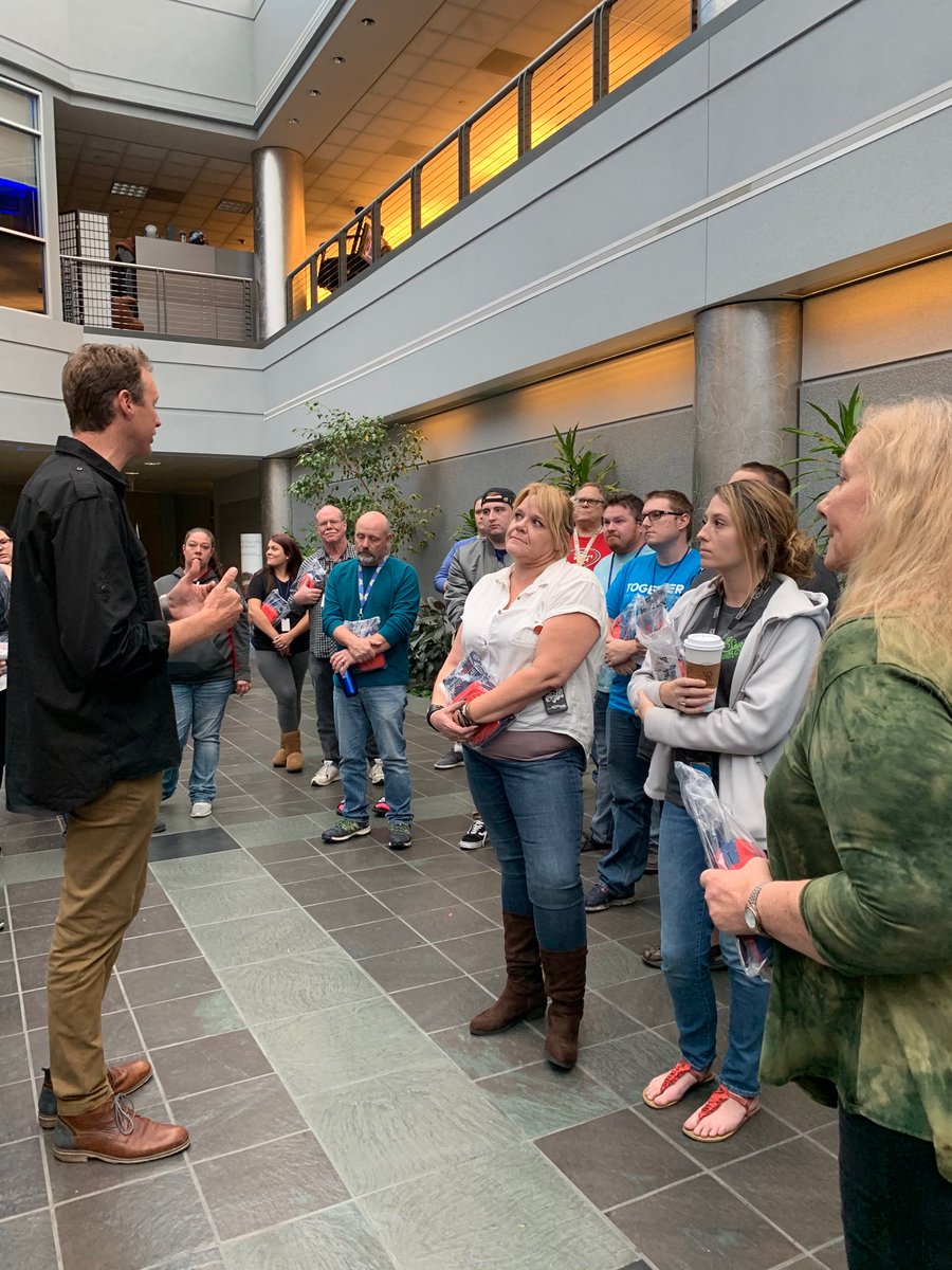 THENEWBLUEBOISE's tweet photo. Day 2: Customer Service Week. Employee Emergency Preparedness Event. Employees were given opportunity to learn about the things they can do to prepare for an emergency. Employees received a FREE first aid kit, compliments of the Boise AT&amp;T leadership team.#ATTCLG #BeProudCSW2019 https://t.co/77T7aJ80DM