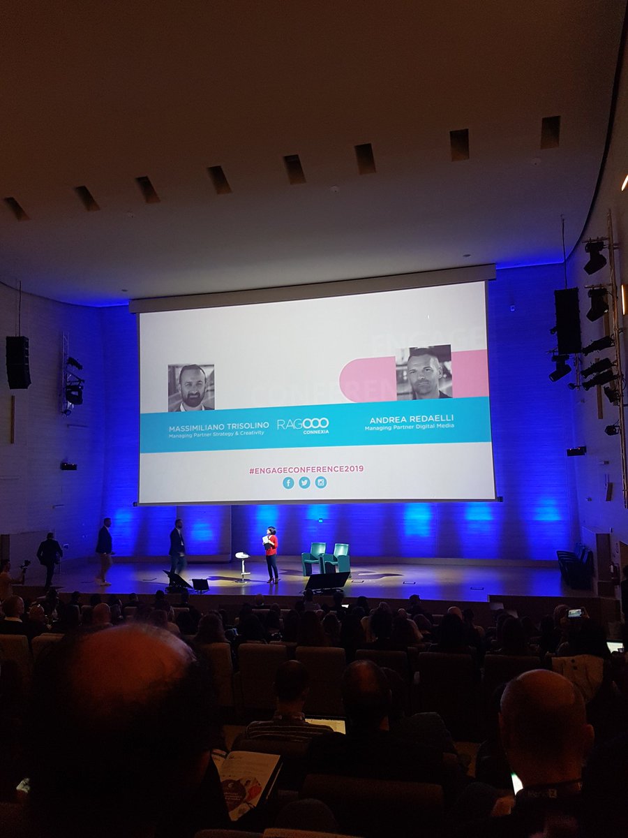 ANES_Editoria's tweet photo. Andrea Redaelli e Massimiliano Trisolino di @connexia parlano dell'agenzia del futuro #engageconference2019 https://t.co/YaYh9NunXk
