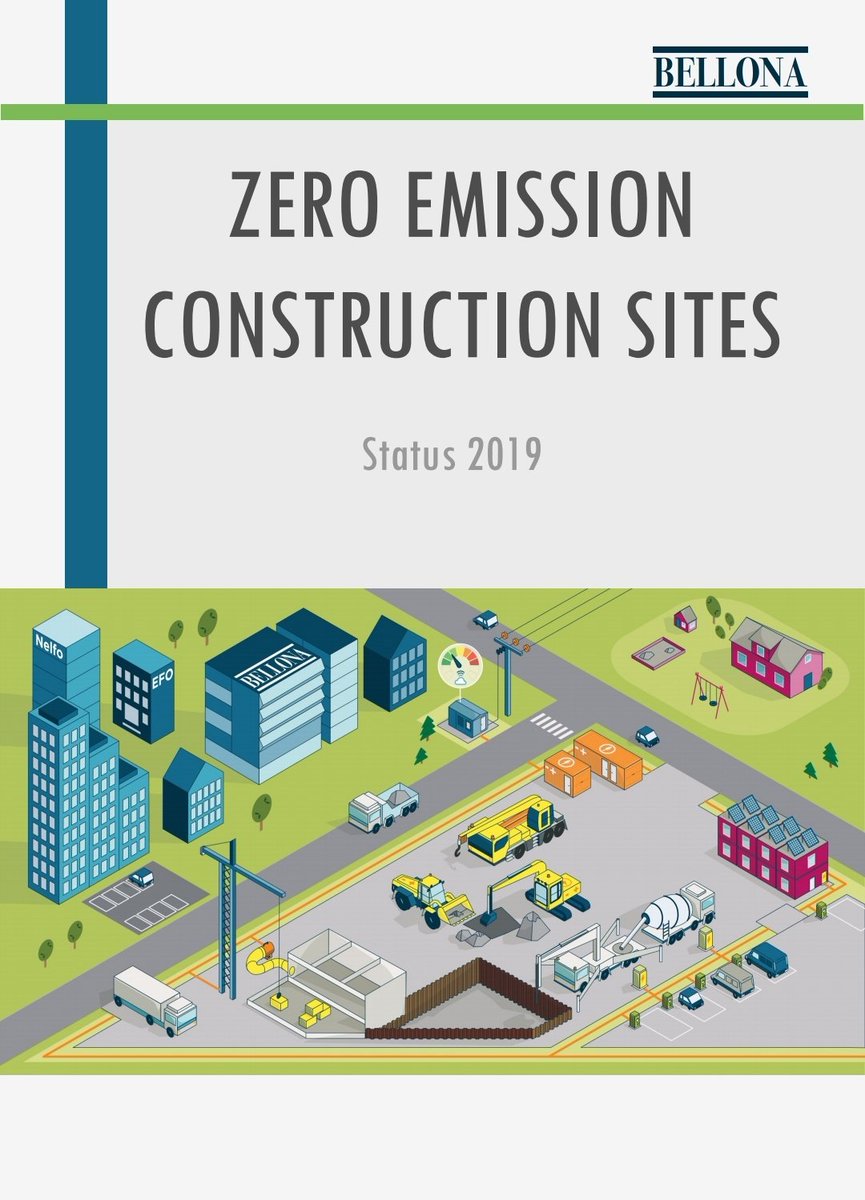 Launching our new report Zero Emission Construction Sites: Status 2019 @ <a href="/c40cities/">C40 Cities</a> Summit

-Simple definitions

-Impacts of conventional construction machinery

-What the solutions are

-What cities and the market are doing

Read here 👇 
tiny.cc/bellona
#TheFutureWeWant