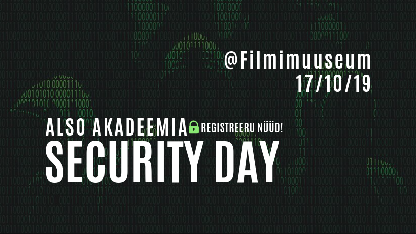 nexetic's tweet photo. Nexetic attending ALSO Group Eesti Security Day 2019 in Tallinn October 17.
Come and meet us and hear more about our Shield Backup Solution.
#backup #office365 #windows10 #mac #gsuite https://t.co/FfdojXX6Du https://t.co/HHOajnR6gP