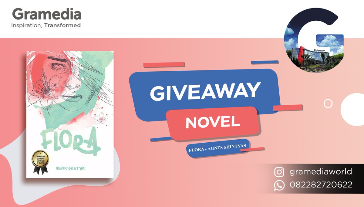 Mimin mau kasih novel gratis buat kamu.
Caranya:
1. Follow Twitter <a href="/gramediaworld/">Gramedia World Palembang</a> 
2. RT / LIKE
3. Reply domisili kamu

Goodluck! pengumuman pemenang 16 Oct 2019
