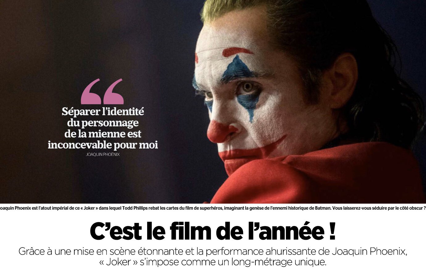 Destination Cine Film De L Annee Pour Leparisien 19 Sur Dans Lexpress Etc La Folie Joker S Empare Des Critiques Francais T Co 7irjtjvwqi Twitter Destination Cine Film De L Annee Pour Leparisien 19 Sur Dans Lexpress Etc La Folie Joker S Empare Des Critiques Francais T Co 7irjtjvwqi Twitter