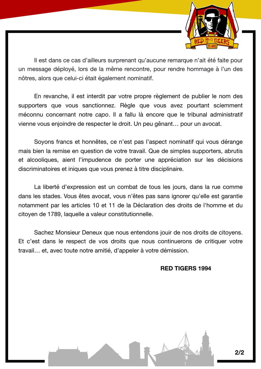 Pierre On Twitter Courrier Envoye A Monsieur Deneux