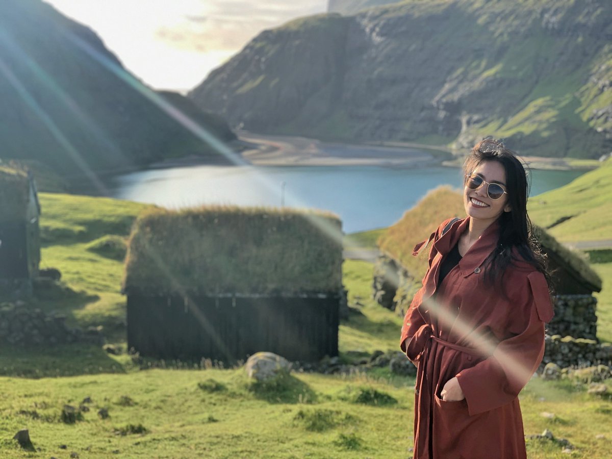 Waiting for hobbits to pop out of this quite magical shire. ♥️ 

#VisitFaroeIslands @VisitFaroe