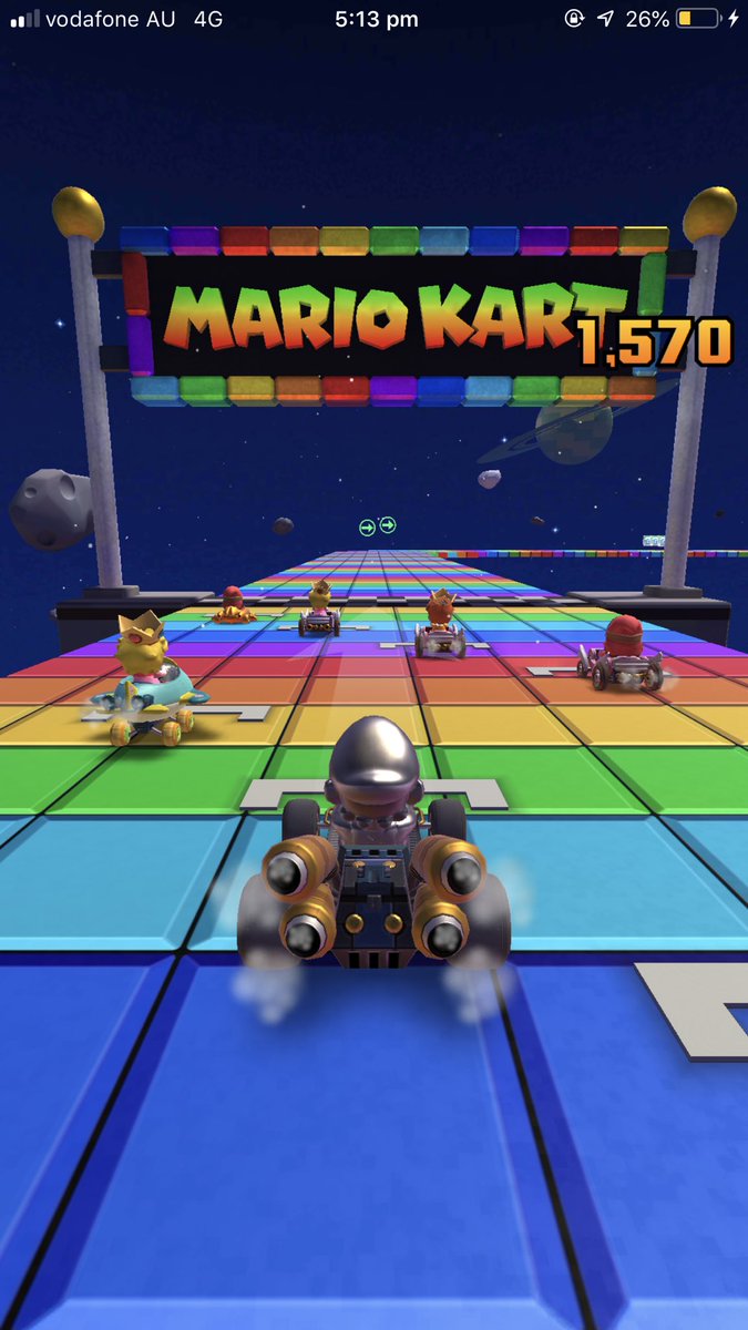 Classic Track Rainbow Road Added To Mario Kart Tour