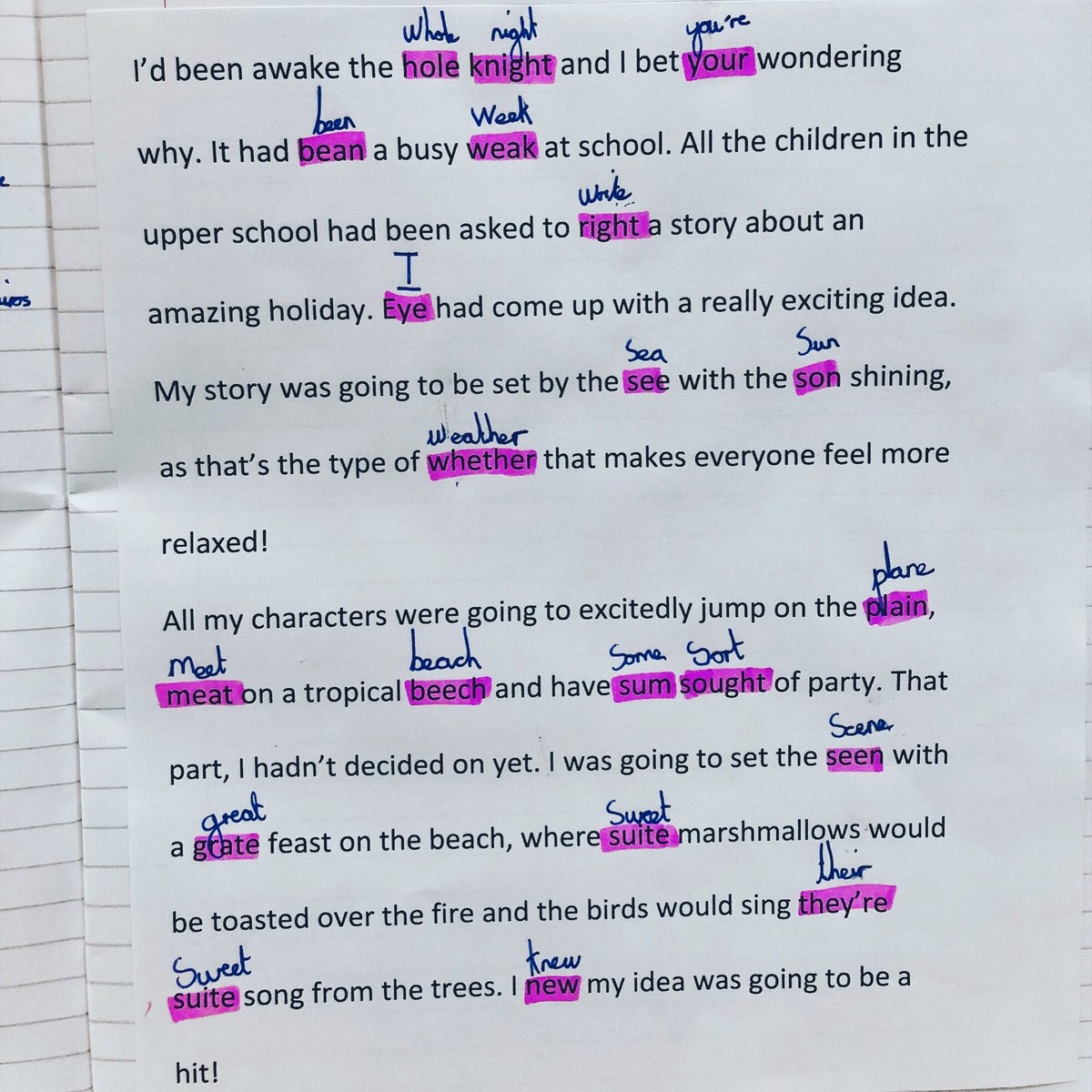 compasslearnclb's tweet image. Working on #homophones #edutwitter