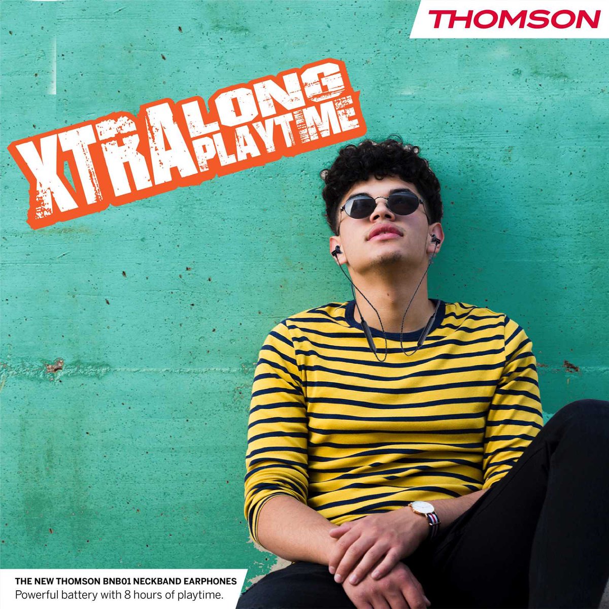 AudioThomson's tweet photo. Life’s to fast to stop for a recharge. That’s why we have a solid battery that juices up fast and then plays or a massive 8 hrs. The music does not stop and nor do you.#Thomsonaudio #Nowinindia #Fromeurope #France #Europeanyouthmachine #shopnow #BNB01 #Neckband #personalaudio https://t.co/xT9RO5w8JZ
