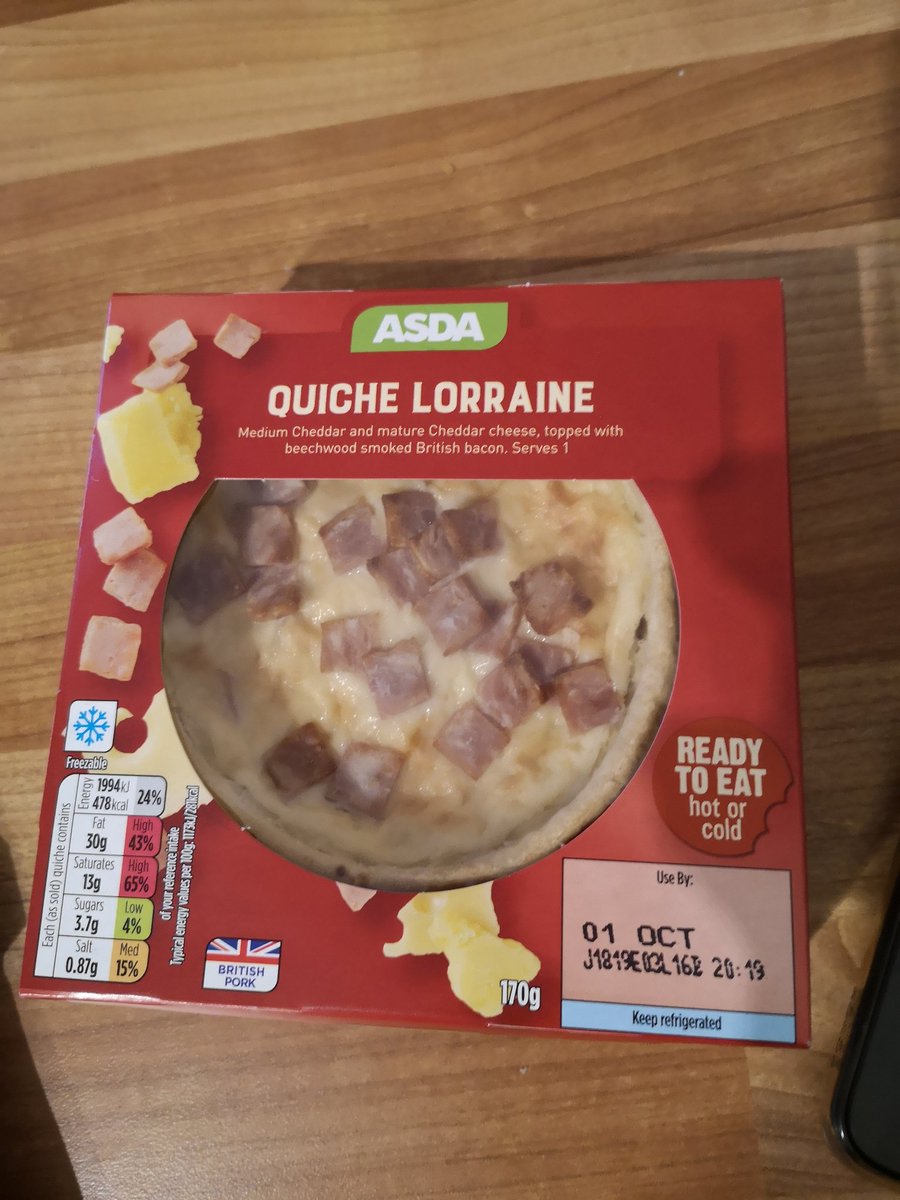 louiseshuff9's tweet photo. Had our shopping delivered yesterday (that'll be 8th October), don't think I fancy eating this @asda @AsdaServiceTeam https://t.co/0uPvSXlum4