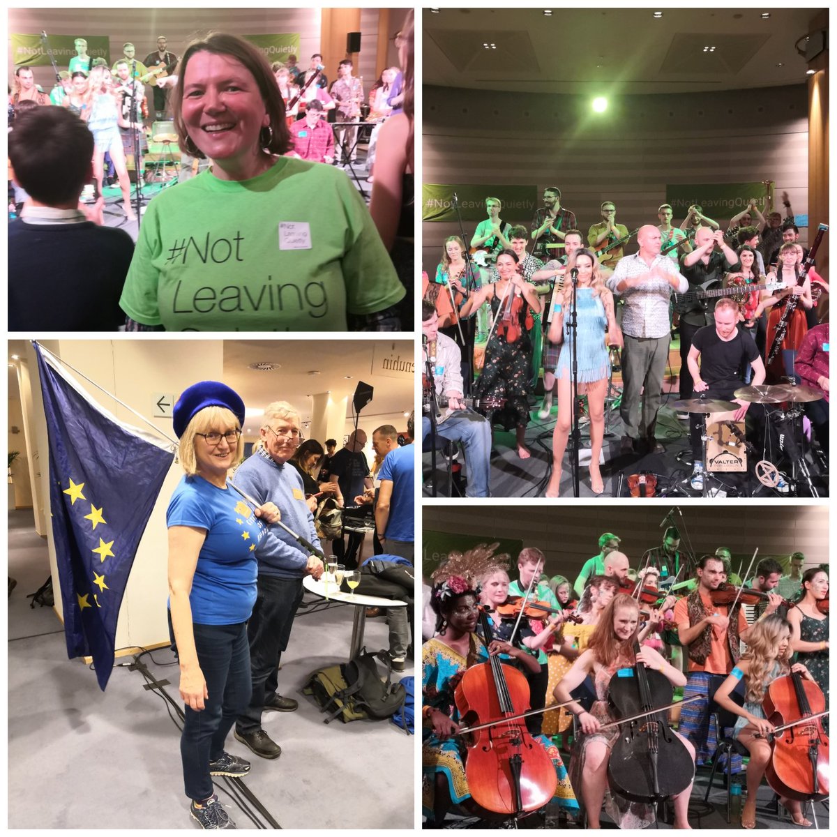 Ellie Chowns (@elliechowns) on Twitter photo Big success last night!
#NotLeavingQuietly was about giving a voice to young people who are now speaking up against #Brexit and the #ClimateEmergency
Incredible energy&words by <a href="/BirmCons/">Royal Birmingham Conservatoire</a> and <a href="/Femi_Sorry/">Femi</a> and special presence of visitors+climate activists from the #WestMidlands Big success last night!
#NotLeavingQuietly was about giving a voice to young people who are now speaking up against #Brexit and the #ClimateEmergency
Incredible energy&words by <a href="/BirmCons/">Royal Birmingham Conservatoire</a> and <a href="/Femi_Sorry/">Femi</a> and special presence of visitors+climate activists from the #WestMidlands
